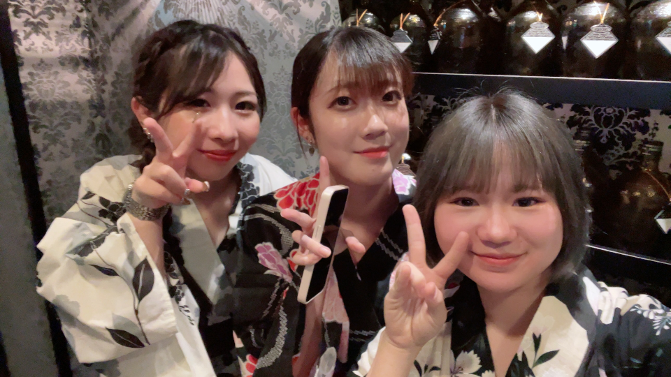 昨日はありがとうございました🫶浴衣きれてよかった‼️