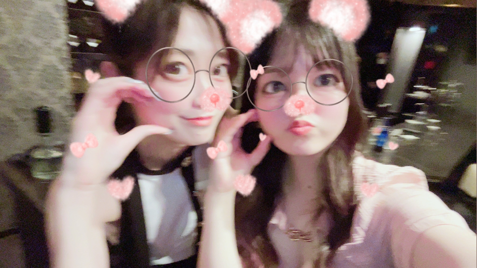 手ブレもいいって事よ✨貴重な同い歳コンビです🎶