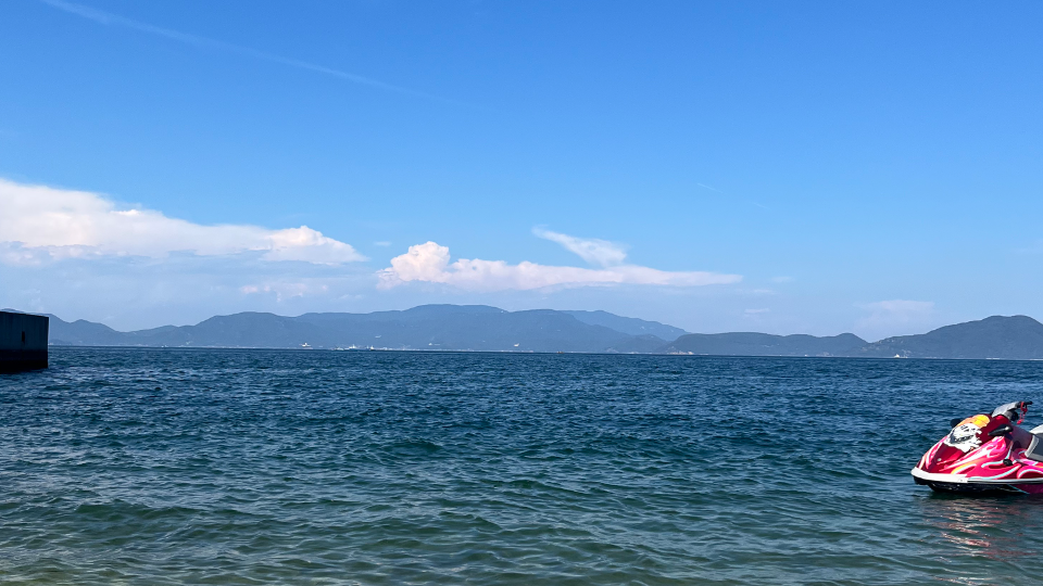 夏を満喫してきたよー🏄⭐️ジェットが怖すぎたけど楽しかった✨