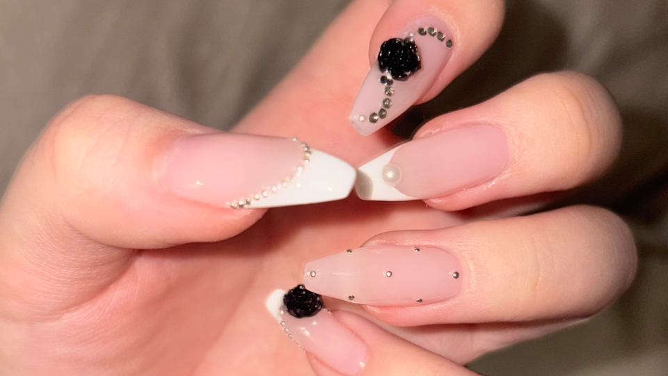 ネイル変えた〜💅🏻💟