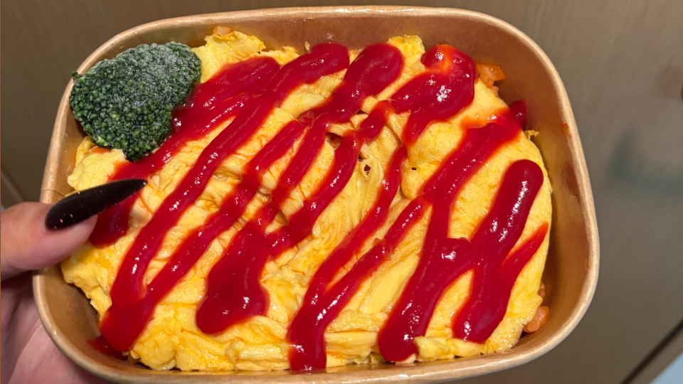 今日も大寝坊で適当弁当😇